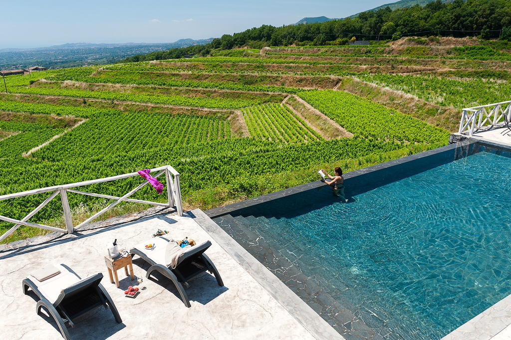 Wine Resort Villagrande Milo Exterior foto